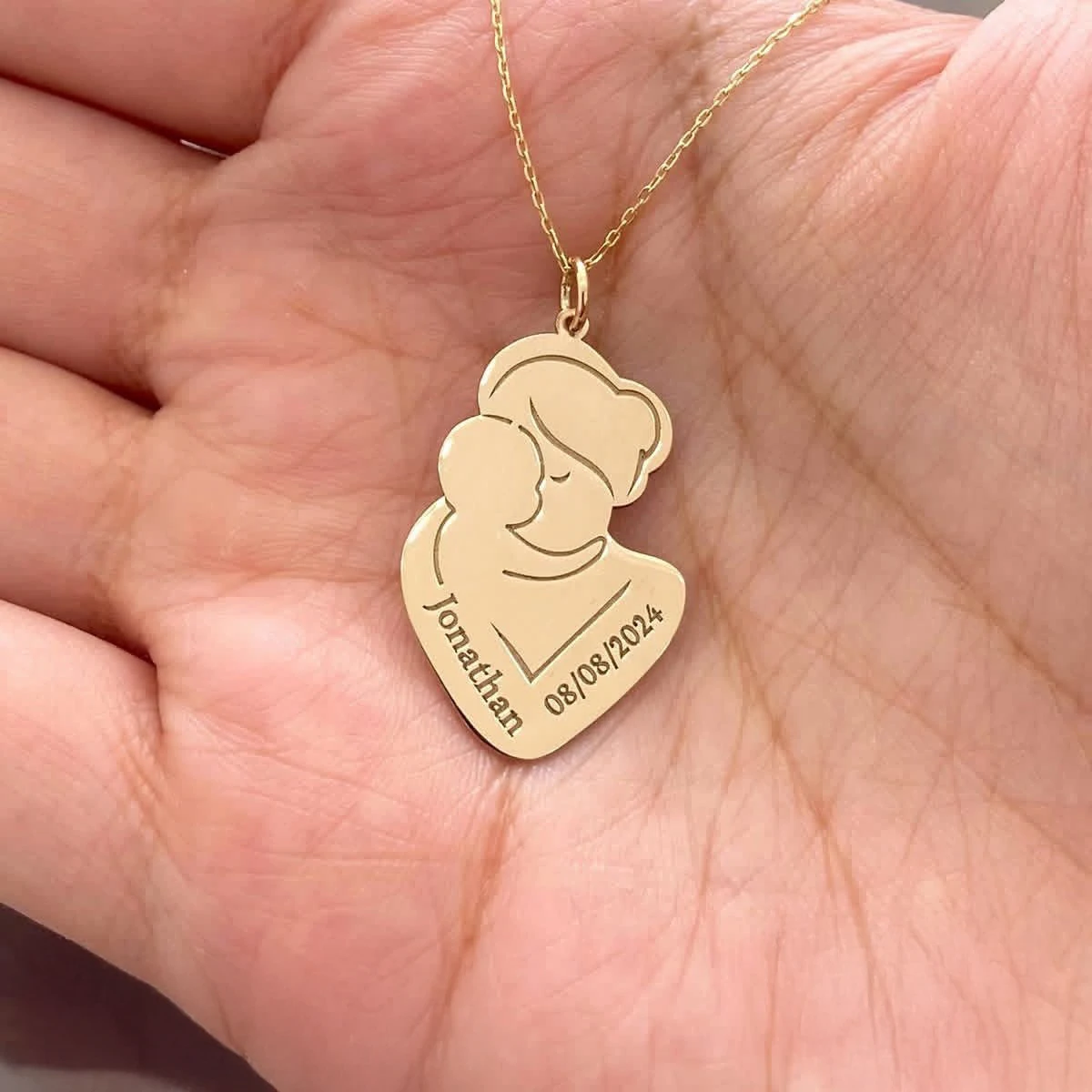 Baby Hug Necklace