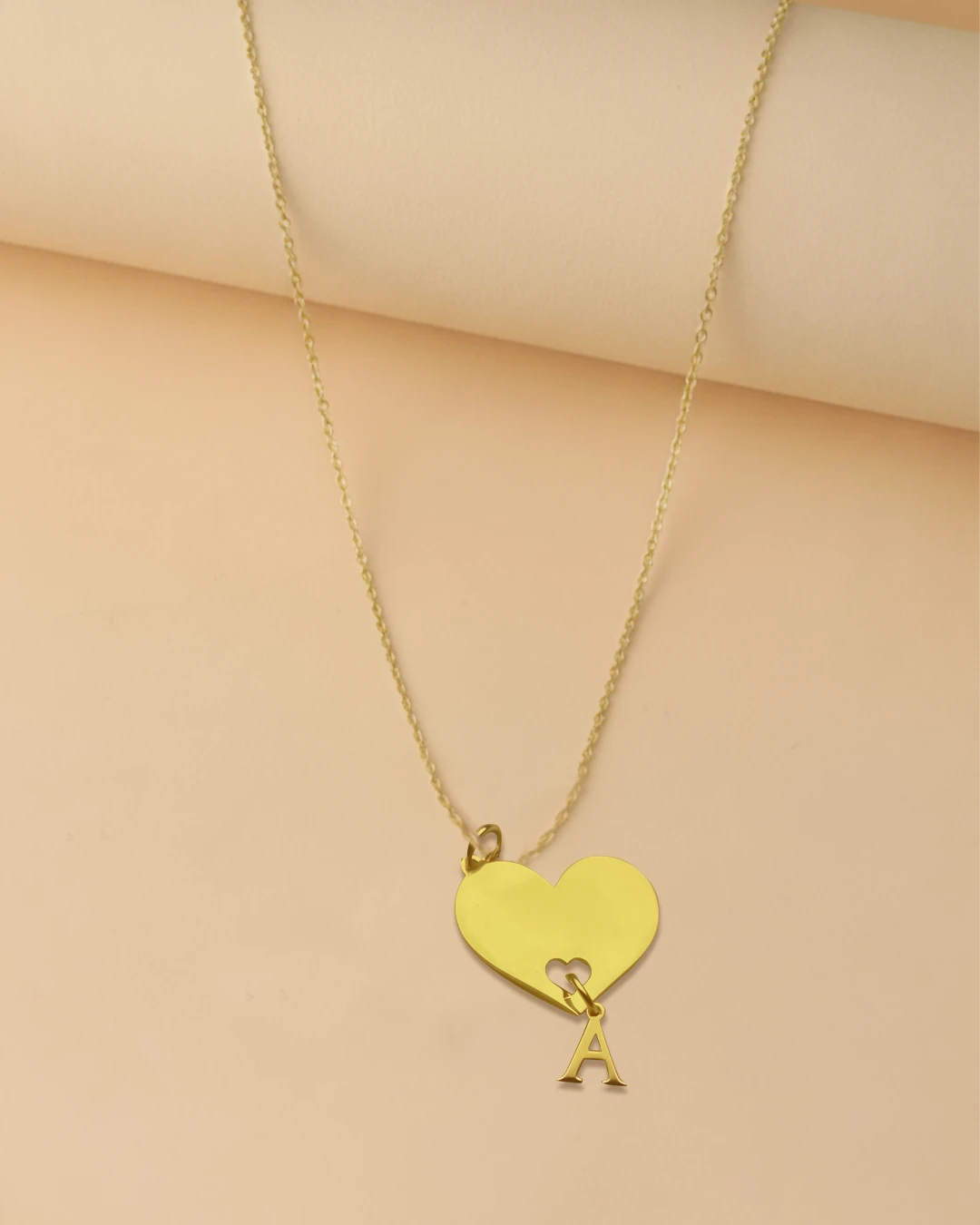Heart Letter Necklace