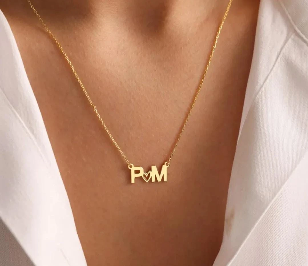2 Letters Necklace